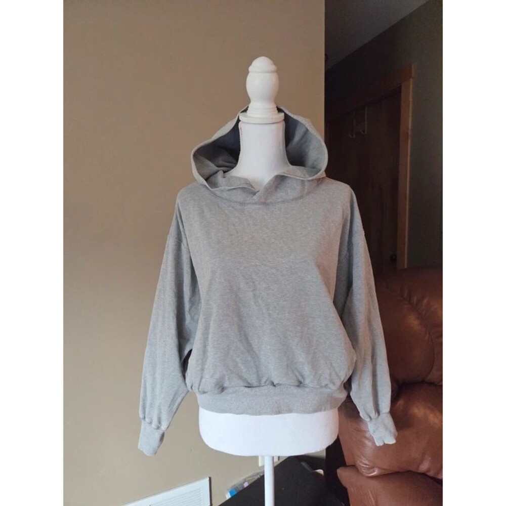 Capital T. Grey hoodie sweatshirt